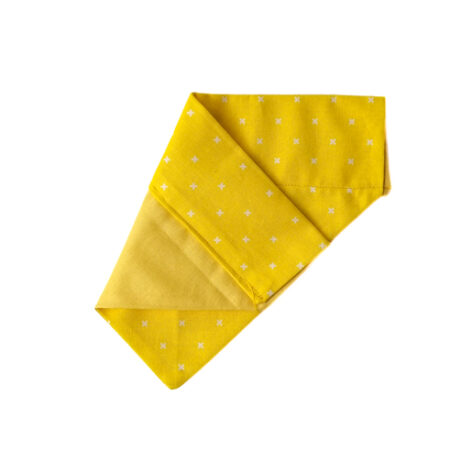 Lemon + Over the Collar Dog Bandana